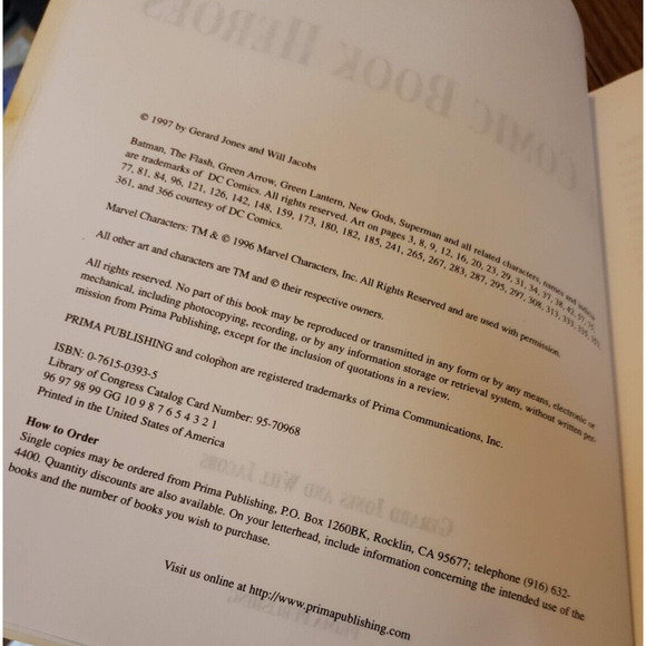 The Comic Book Heroes Will Jacobs Gerard Jones Paperback - Picture 4 of 7